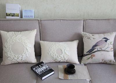 Country Style Patchwork Decorative Throw Pillows Handmade Color Customized