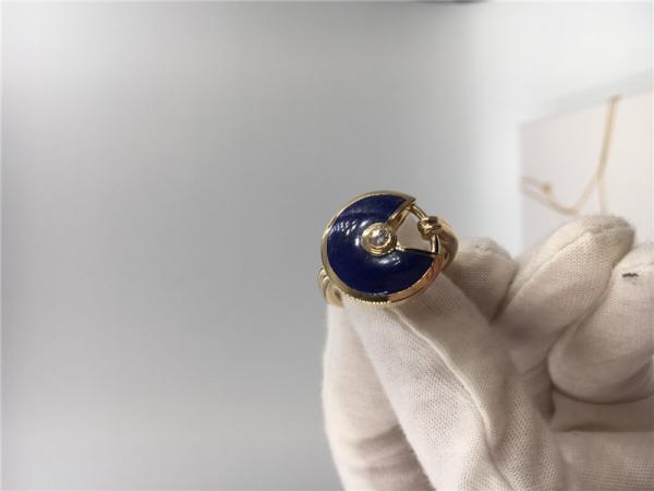 18K casamento Ring Luxury Gold Jewelry, Amulette De Ring With Diamond