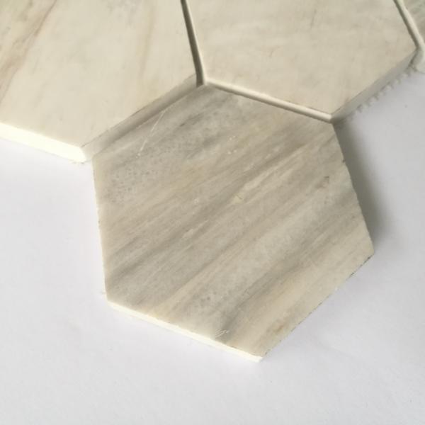 New Arrival 3 Inch Hexagon Mosaic Tile Natural Stone Mosaic Tile For Hourse Interior Decoration