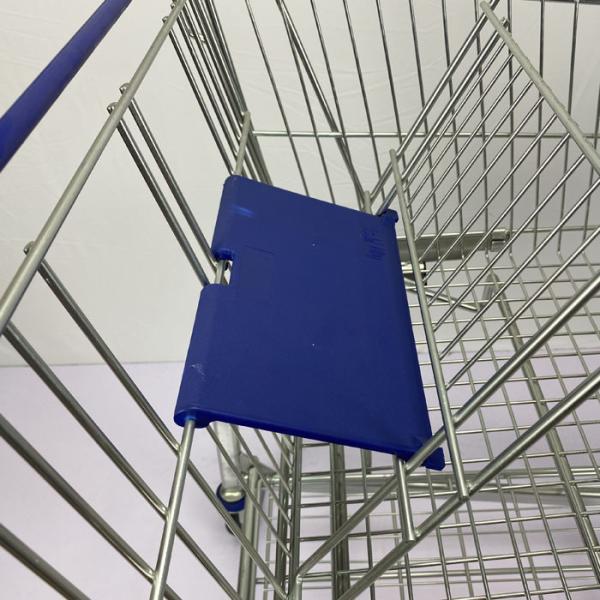 Ручная тележка гастронома длинного супермаркета клетки ячеистой сети металла большая с оптовой продажей шасси