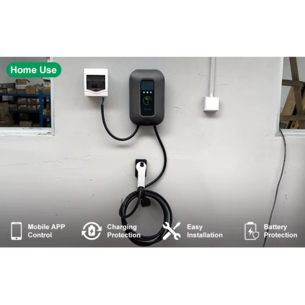 New Portable EV Charger Extension Cord Home Use Type 2 To Type 2 AC 32A 7KW 22kw
