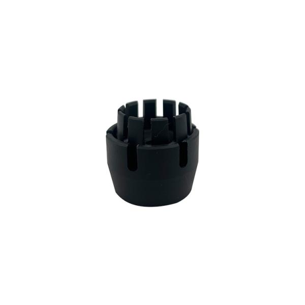 Black Custom Nylon Parts , Plastic CNC Machining Service Parts ISO9001 Approved