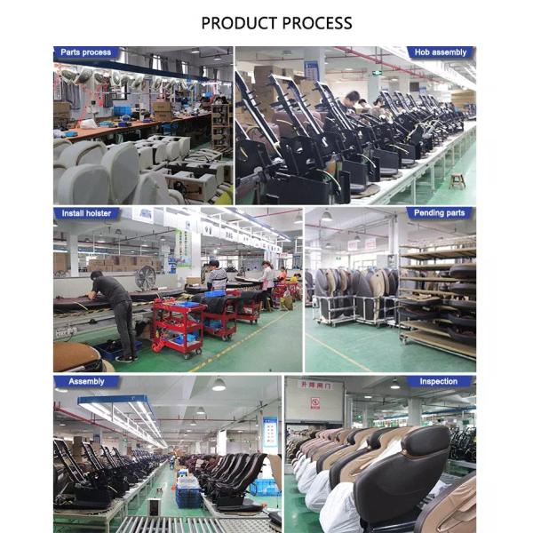 Full Body Reclining Massage Chair Preprogrammed SAA 8d Massage Chair ODM