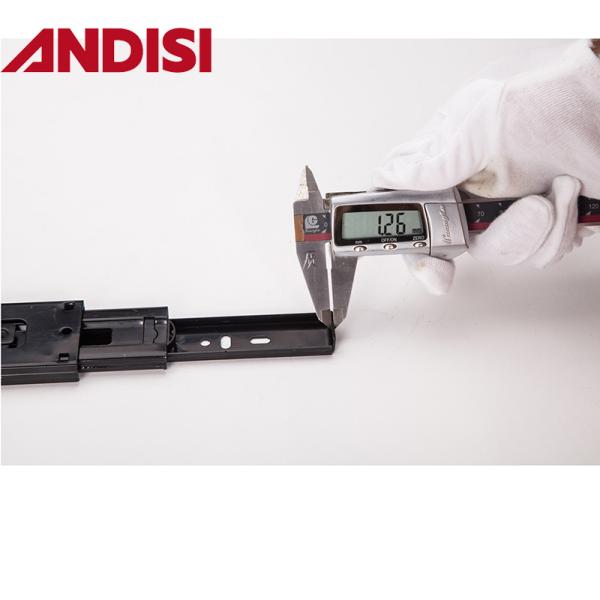 Foshan 45MM Furniture Cabinet Ball Bearing Drawer Rail Full Extension Soft Close Drawer Slide 450mm