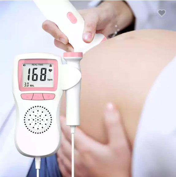 OEM Hospital Machines Portable Pregnant Women Fetal Doppler Fetal Heart Monitor