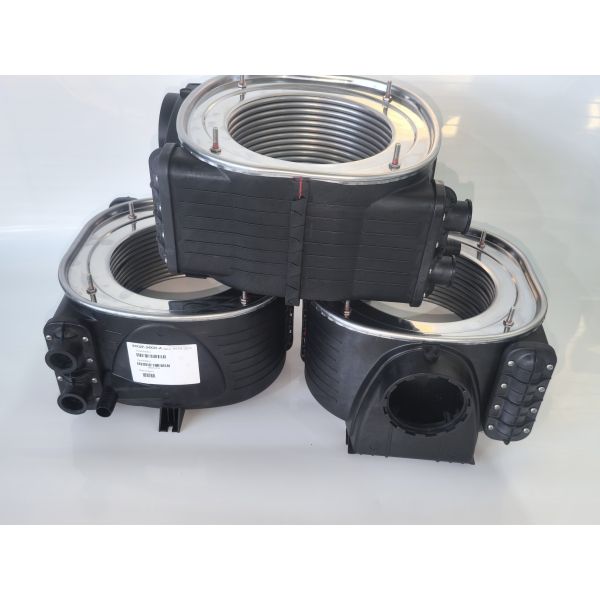 Combi Durable Stainless Steel Heat Exchanger Solutions For 24-28KW Condensing Gas Boilers