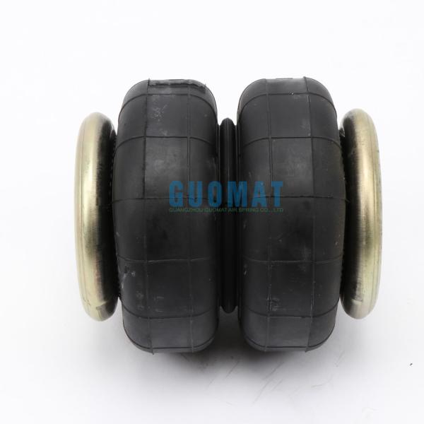 W01-358-6955 Firestone Air Spring Suspension Air Bags Double Convoluted With 3/8-16 Blind Nuts