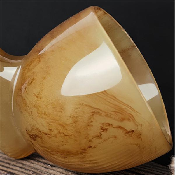 Manual Gua Sha Bowl Meridian Dredging Massage Stick Guasha Cup for Resin Body Back Health Massage Tool