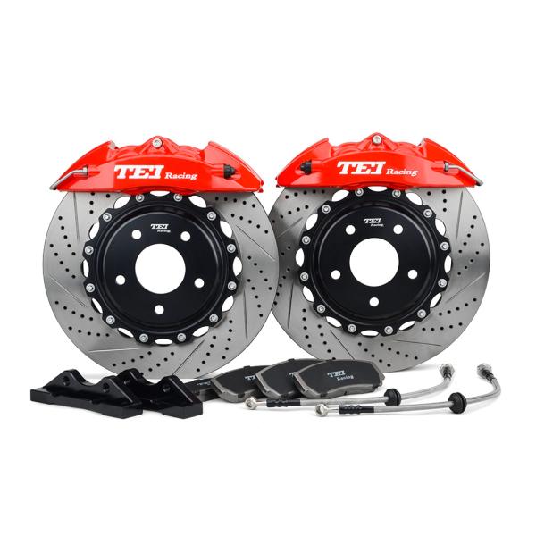 P40ns 4 поршневый калибр с 300/330*28 мм дисковым передним тормозным комплектом для 16/17 дюймовых колесных автомобилей