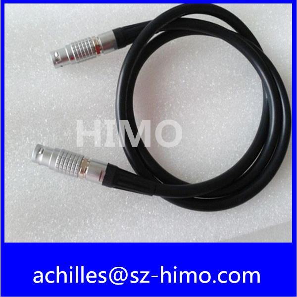 metal B series circular connector cable assembly