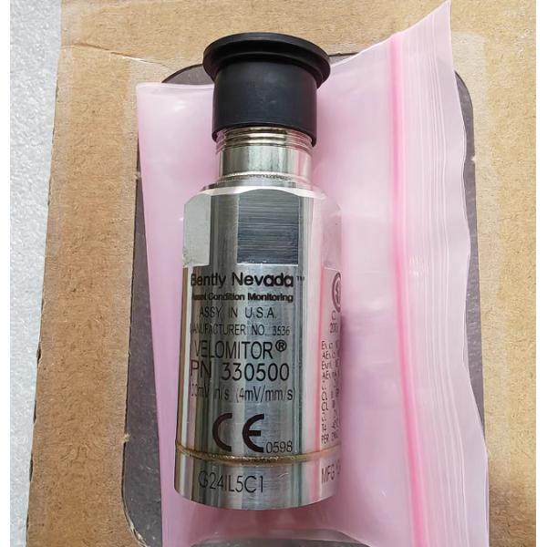 Rugged Bently Nevada Spare Parts 330500-02-00 M8x1 Velomitor Piezo Velocity Sensor Industrial Grade