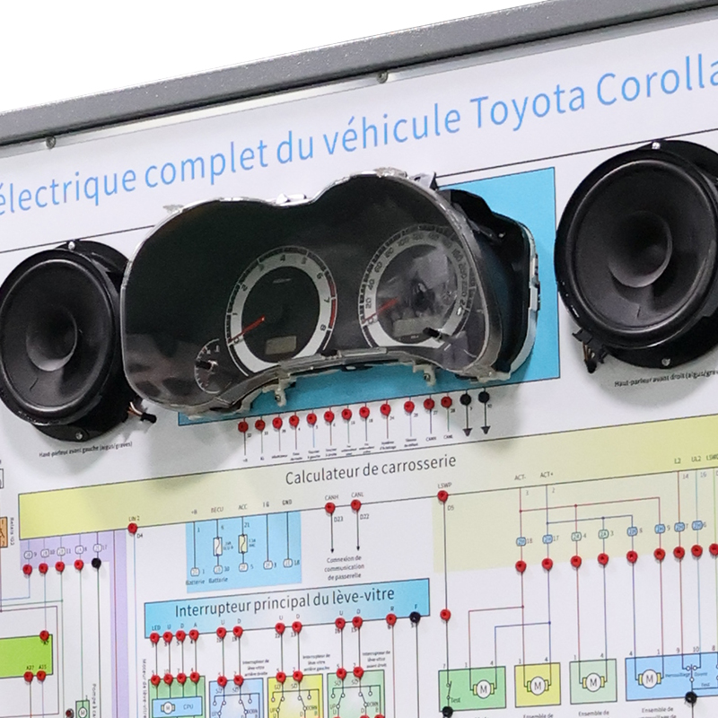 Automotive Electrical System Metal Training Model Educational Equipment for Vocational Schools Teaching