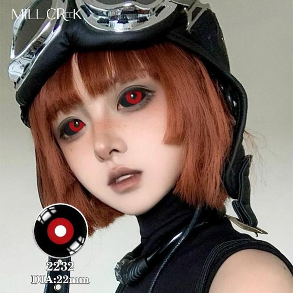 22mm Diameter Cosplay Contact Lenses Ce Certified Safety Comfortable Millcreek Lenses