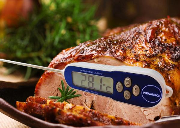 Kitchen Cooking Digital Meat Thermometer Easy Calibration High Accuracy