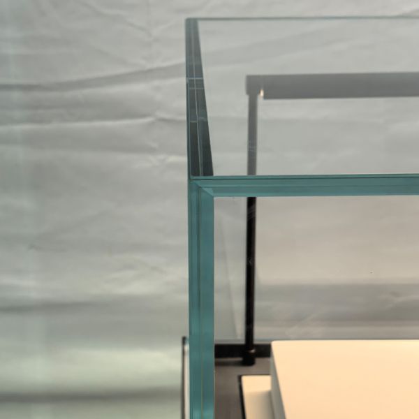 Visible Glass Tabletop Display Case For Ancient Painting Calligraphy Storage