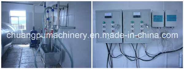 Glass Bottle Cow Herringbone Milking Parlor System with Glass Milk Meter and CIP Cleaning System for 16 to 64 Cows