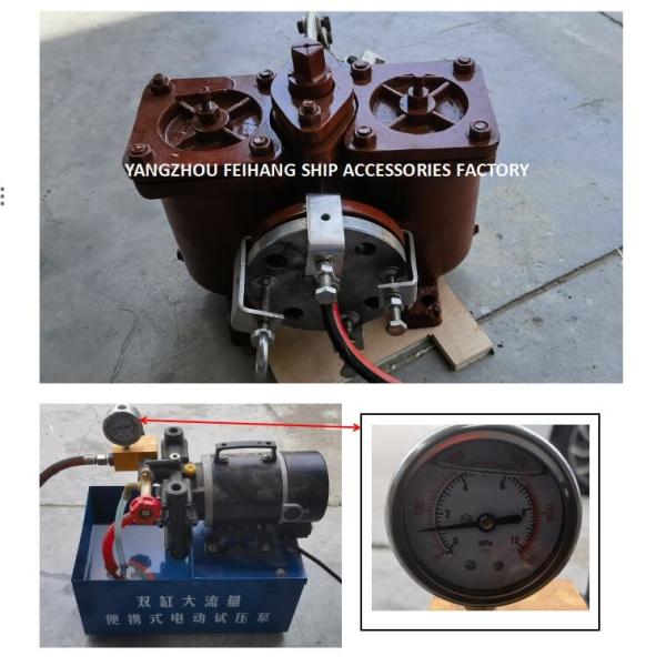Shipbuilding Duplex Oil Filter Double Oil Filter AS16040 CB/T425-94 Straight Type Cast Iron Body With Filter Element