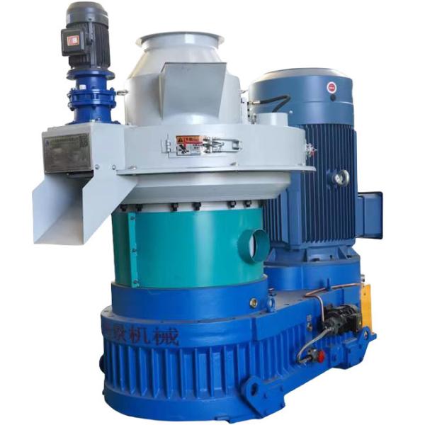 5-20mm Biomass Wood Pellet Machine 150 KG / H Manual Lubrication