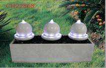 H48CM Marble Effect SAA Sandstone Ball Water Feature