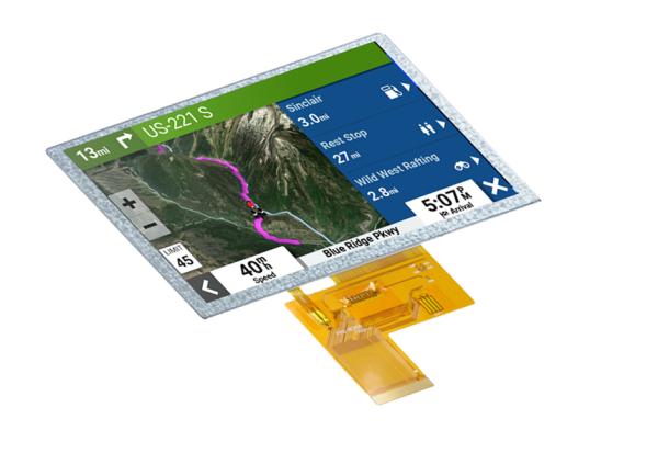 Pantalla LCD TFT de 5 pulgadas con resolución IPS de ángulo de visión completo de 800x480