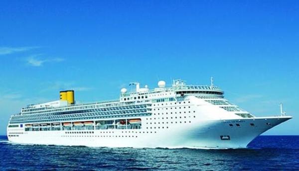 MSC Musica Cruise Ship Mediterranean Cruises Ship Models With Alloy Diecast Anchor Material