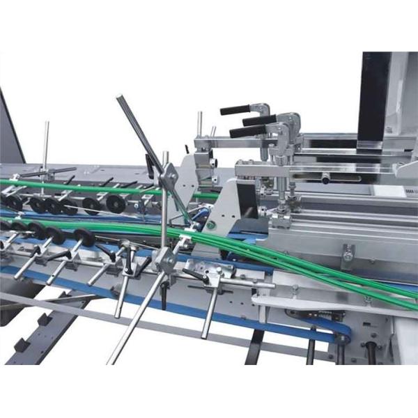 Коробка гофрированной бумаги делая коробку машины складывая клеящ машину 300M/Min