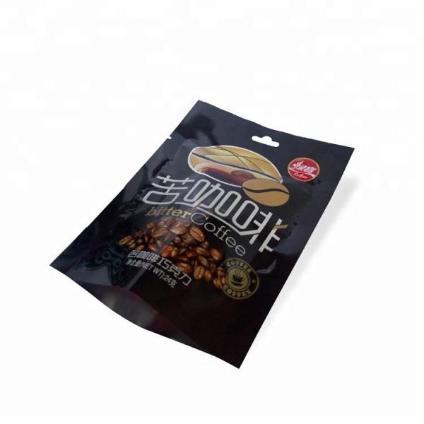 Three Side Seal Food Zipper Bag/Packaging Plastic Bags for Coffee Bean/Customize Printing Plastic Packaging Bags