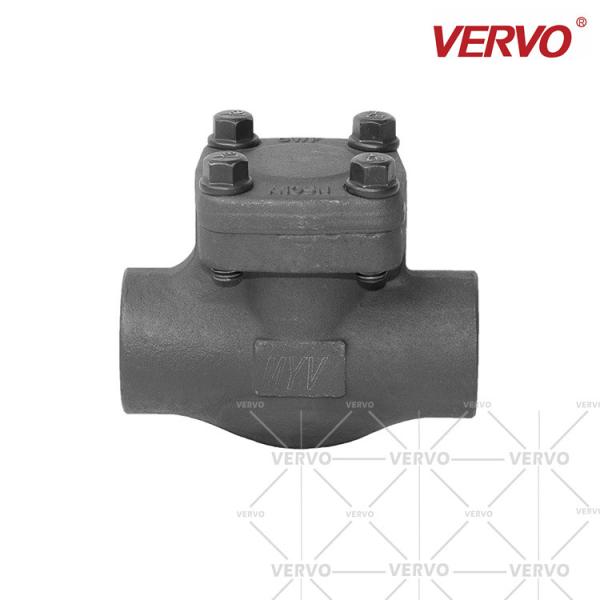 A válvula de verificação da bola forjou verificação tipo tipo do elevador interruptor Dn40 800lb de A105N aço carbono válvula 1 1/2 de aço do” do pistão da válvula de verificação