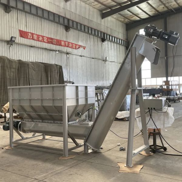 Custom Stainless Steel Screw Conveyor Food-Grade Material Corrosion-Resistant Flexible Screw Conveyor for Seeds and Grains Specialized for Food and Chemical Industries