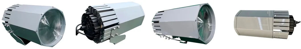 LED Spot Search Light 200W 300W IP66 Anti-corrosion en acier imperméable à l'eau 1000m 3000m Navires de mer Navires de mer Navires de recherche et de sauvetage à distance