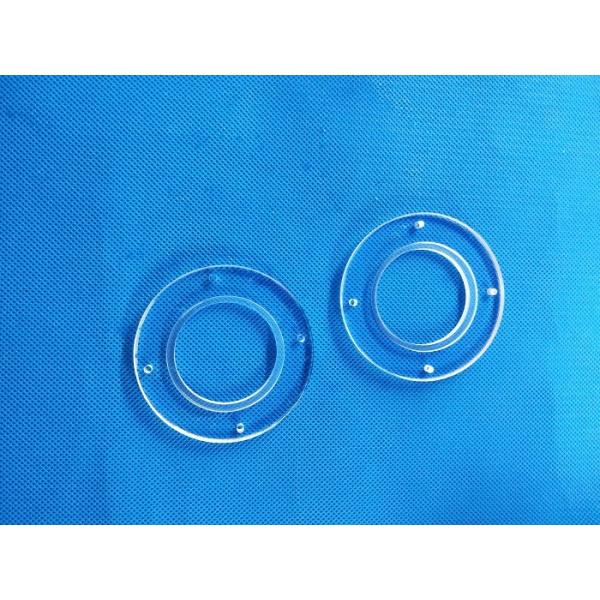 Flange geada Flange250-400KV/CM opaca personalizada fábrica de quartzo do vidro