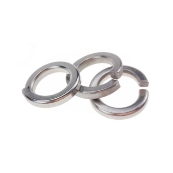 Stainless Steel Spring Lock Washer , Flat Spring Washer M8 Standard DIN 127