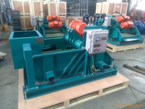 Drilling Linear Motion Shale Shaker Wedge Blocked Sludge Oil Treatment