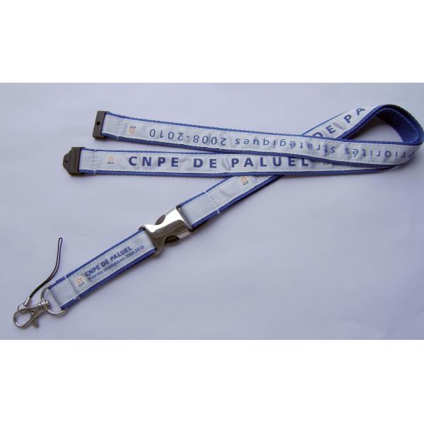 Personalized Logo Dye Sublimation Lanyards , Recyclable Promotation Personalized Name Lanyards