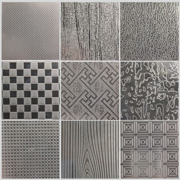 Corrosion Resistant Embossed Stainless Steel Panel For Bathroom Vanity Backsplash