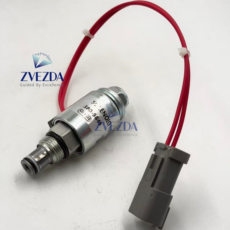 Hydraulic Cartridge Solenoid Valve 380-9849 Fit 322C 325C 330C Excavator