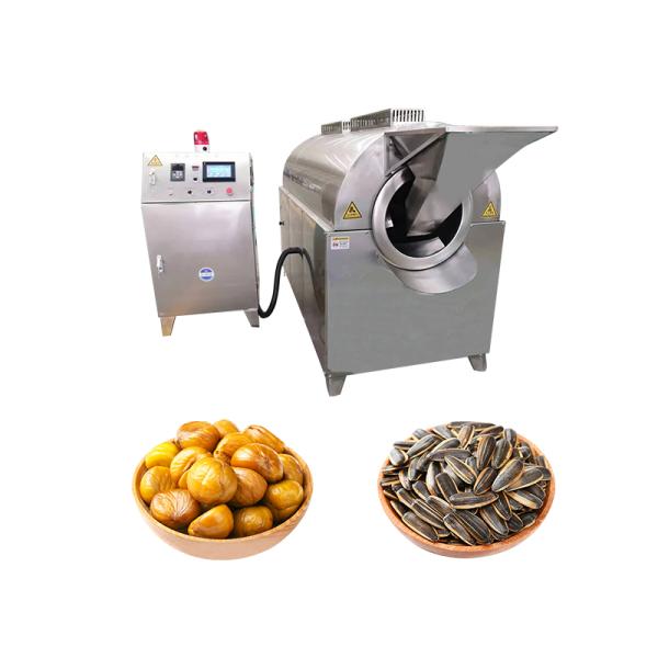 4-35kw 380V Cashew Nut Roasting Machine For Sesame And Rapeseed Manufactured