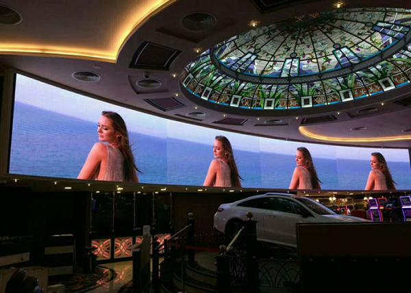 P1.667 High Resolution LED Display , anti UV LED Wall Screen Display Indoor