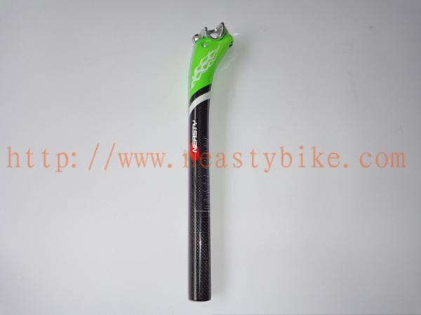 SP-NT16 Carbon fiber seatpost in green bicycle parts carbon frame parts