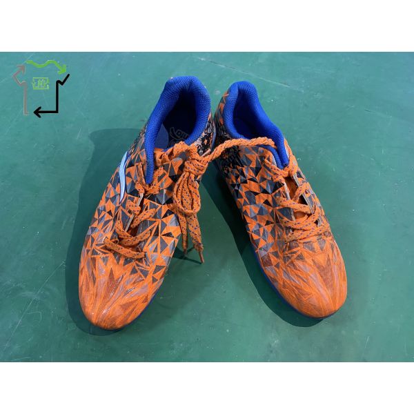Men's 2nd Hand Football Shoe Chinese Brand Popular Style Sport Soccer Nylon Shoes