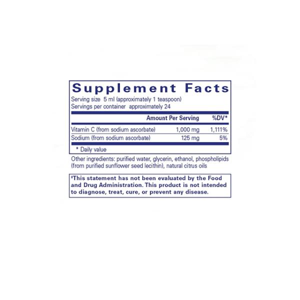Health Glow Liposomal Vitamin C Liquid – Potent Immunity Elixir with Enhanced Absorption (1000mg, 120ml/4 fl oz)