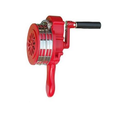 LK-100 ABS siren, ABS material hand operated siren, aluminum alloy siren