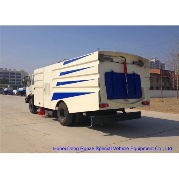 Mechanical Truck Mounted Road Sweeper Cleaning Equipment High Efficiency