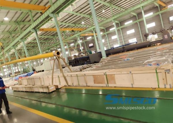 Tubes en acier sans soudure ASTM A789 Duplex 2205 pour l'industrie maritime