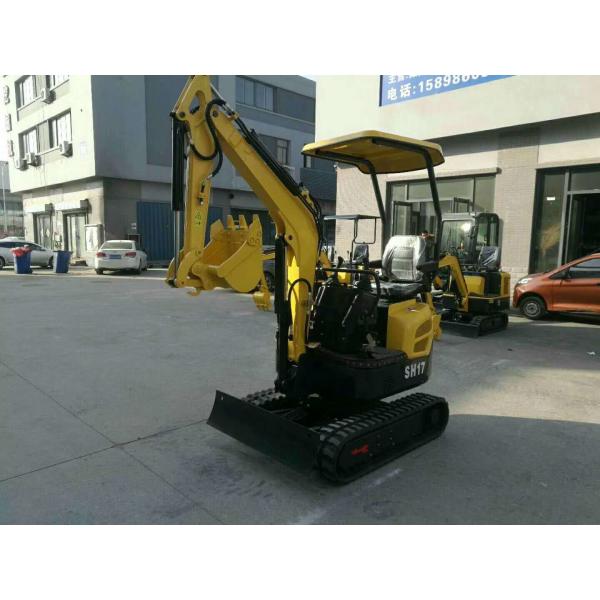 Shanbo Mini Tractor Loader Small Backhoe Crawler Excavator for Farm Garden Efficiency