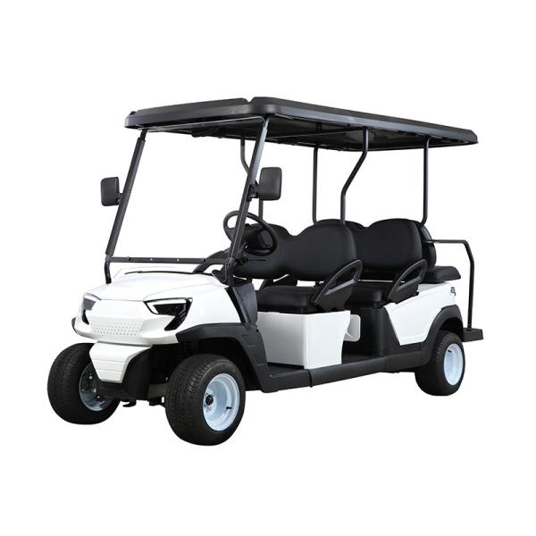 4+2 Seater Electric Sightseeing Golf Buggy With Lithium Battery