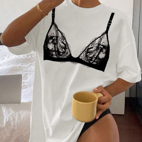 Round Neckline Women T Shirts XS Size Loose Fit Basic Crew Neck T Shirt