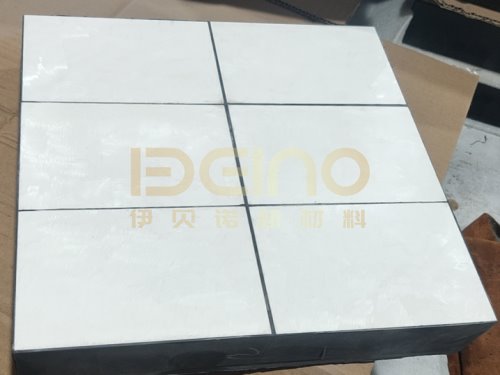 Noise Reduction Ceramic Wear Plates Wear Resistant Good Shock Absorption
