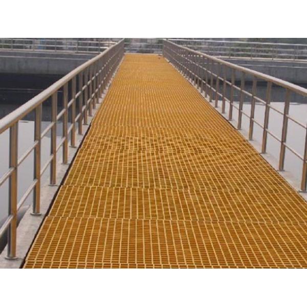 Heavy Duty Galvanised Steel Grid Grating Plate For Sewage Treatment Plant