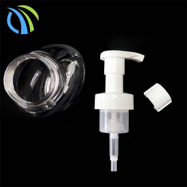 PET Sanitizer Bottle Spray 28/410 Round 0.16cc Foam Bottle Pump 28MM